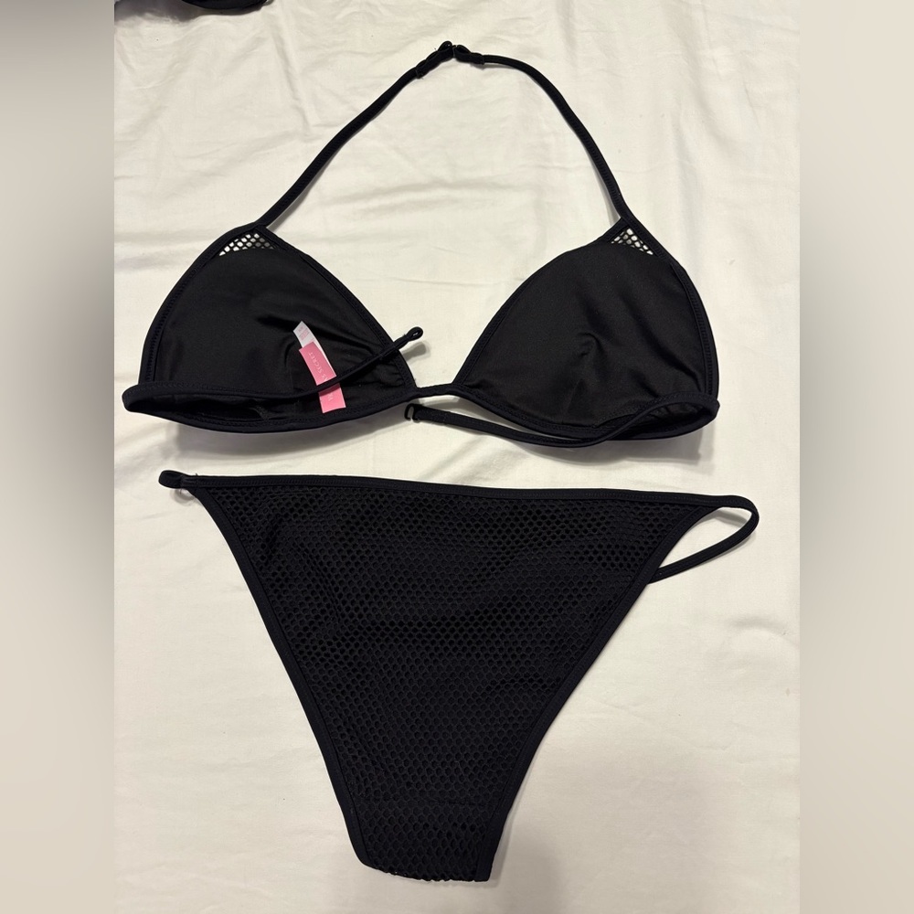 Victoria's Secret Black Triangle Bikini - Picture 3 of 4